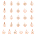 Load image into Gallery viewer, 14k Gold 12mm x 18mm Disc with Initial Engraved Letter Necklace