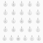 Load image into Gallery viewer, 14k Gold 12mm x 18mm Disc with Initial Engraved Letter Necklace