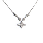 Load image into Gallery viewer, Day to Night 18K White Gold Convertible Necklace